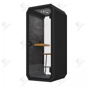 Rörlig ljudisolerad akustisk mötespod ljudisolerad kontorstelefonkiosk ljudisolerad telefonkiosk för kontor privata pods