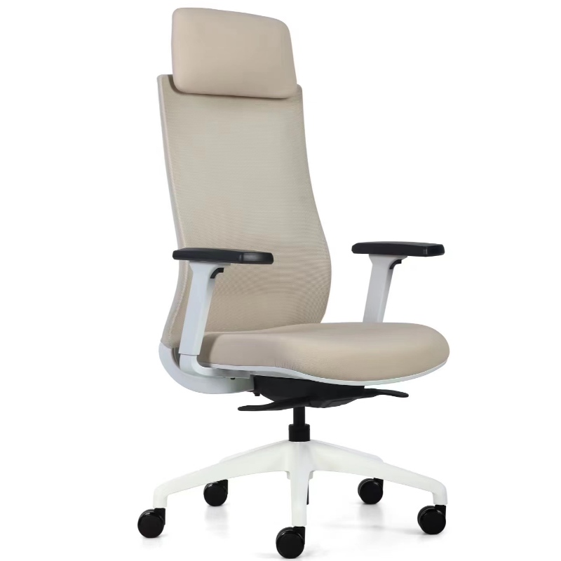 2022Hot Försäljning Stylish Executive Ergonomic Office Leather Chair High Back Ryggen läder Kontorsstol